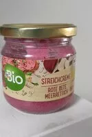 Mängden socker i Streichcreme rote bete meerrettich