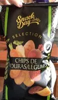 Mängden socker i Chips de verduras