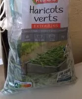 Mängden socker i Haricots verts extra fins