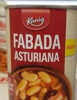 Mängden socker i Fabada asturiana