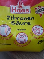 Mängden socker i Zitonensäure