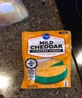 Mängden socker i Mild shredded cheddar cheese
