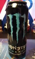 Mängden socker i Monster energy absolute zero