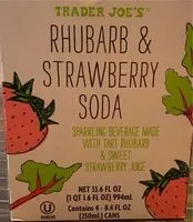 Mängden socker i Rhubarb & Strawberry Soda