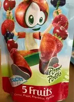 Mängden socker i Pom Potes 5 Fruits