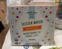 Mängden socker i Blood orange seltzer water