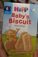 Mängden socker i Hipp baby biscuit