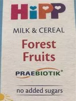 Mängden socker i Hipp forest fruits