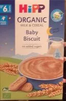 Mängden socker i baby biscuit