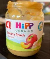 Mängden socker i Banana peach 100% fruit