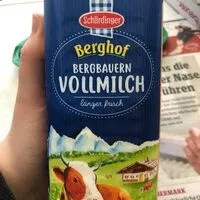 Mängden socker i Berghof Bergbauern Vollmilch