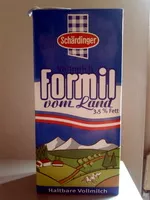 Mängden socker i Schärdinger Vollmilch Formil vom Land 3,5% Fett