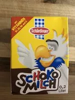 Mängden socker i Schokomilch