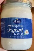 Mängden socker i Bergbauern Joghurt