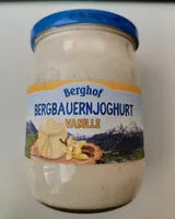 Mängden socker i Bergbauern Joghurt Vanille