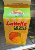 Mängden socker i Lattella Vegan Mango