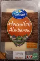 Mängden socker i Heumilch Almbaron