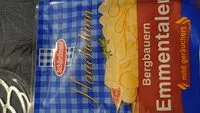 Mängden socker i Bergbauern Emmentaler mild geräuchert
