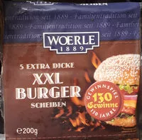 Mängden socker i XXL Burger Scheiben