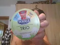Mängden socker i Woerle Trio Streichkäse