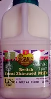 Mängden socker i British Semi Skimmed Milk