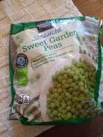 Mängden socker i Steamed Sweet Garden Peas