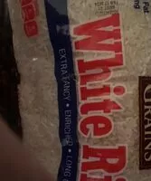 Mängden socker i White long grain rice