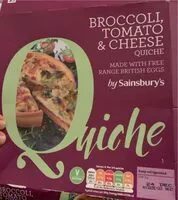 Mängden socker i Broccoñi tomato snd cheese quiche