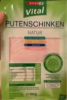 Mängden socker i Putenschinken