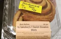 Mängden socker i Danish Cinnamon