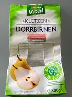 Mängden socker i kletzen dörrbirnen