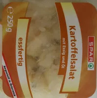 Mängden socker i Kartoffelsalat mit Essig und Öl