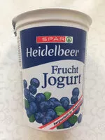 Mängden socker i Fruchtjogurt Heidelbeer