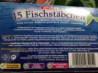 Mängden socker i Fischstäbchen 15 Stk