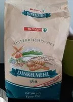 Mängden socker i Dinkelmehl glatt
