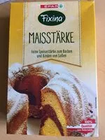 Mängden socker i Maisstärke