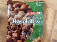 Mängden socker i Haselnüsse gerieben