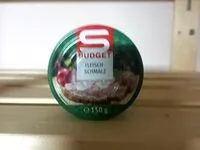 Mängden socker i Schmalzfleisch Dose, S-Budget