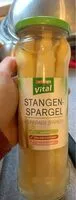 Mängden socker i Stangen Spargel