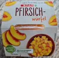 Mängden socker i Pfirsichwürfel