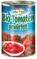 Mängden socker i Tomaten gewürfelt