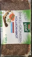Mängden socker i Dinkel+Grünkern Vollkornbrot