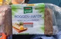 Mängden socker i Roggen + Hafervollkornbrot