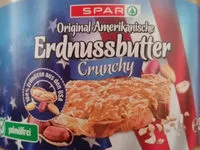 Mängden socker i Erdnussbutter Crunchy