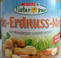 Mängden socker i Bio-erdnuss-mus creamy