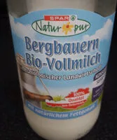 Mängden socker i Bergbauern Bio-Vollmilch