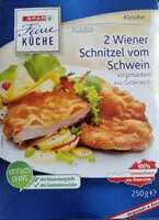 Mängden socker i 2 Wiener Schnitzel vom Schwein