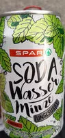 Mängden socker i Soda Wasser Minze