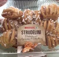 Mängden socker i Strudelini