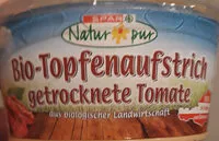 Mängden socker i Bio-Topfenaufstrich getrocknete Tomate
